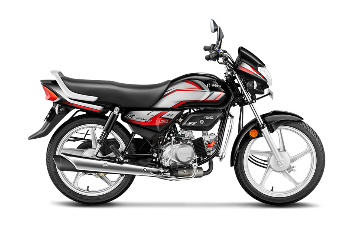 Buy Hero HF Deluxe Standard Sports Red Black Bike from Aapli